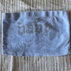 Light Blue “Baby” Bandeau